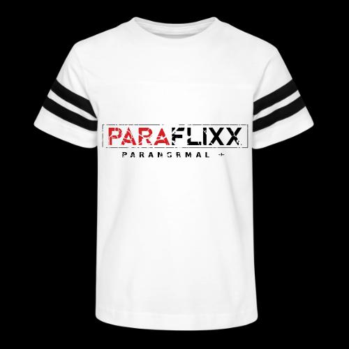 PARAFlixx Black Grunge - Kid's Football Tee