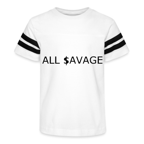 ALL $avage - Kid's Vintage Sports T-Shirt