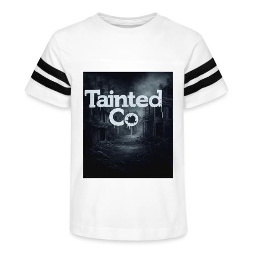 Tainted Co Town - Kid's Football Tee