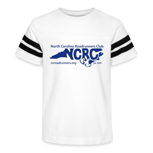 NCRC Blue Logo3 - Kid's Vintage Sports T-Shirt