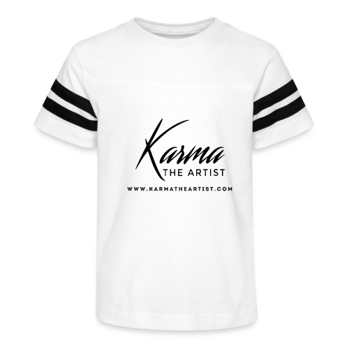 Karma - Kid's Vintage Sports T-Shirt