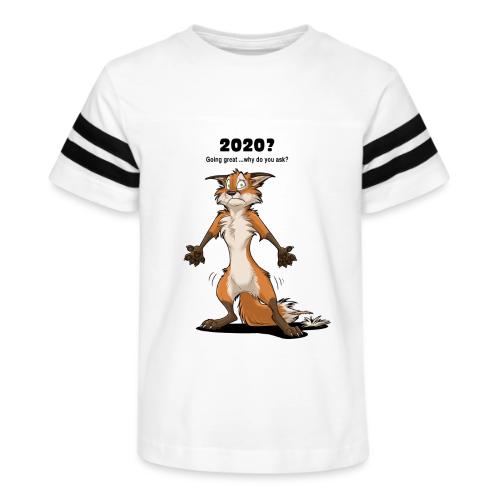 2020? Going great... (for bright backgrounds) - Kid's Football Tee