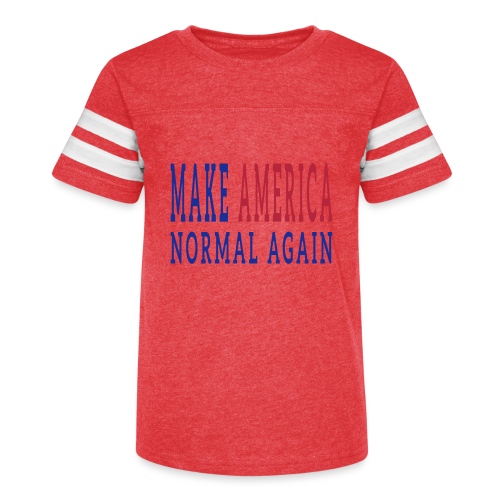 Make America Normal Again - Kid's Football Tee