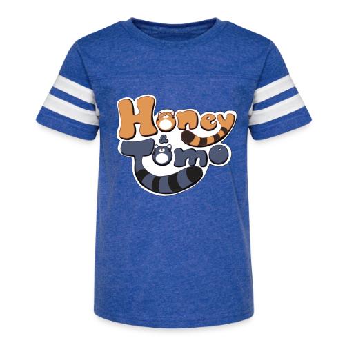 Honey and Tomo Logo - Kid's Football Tee