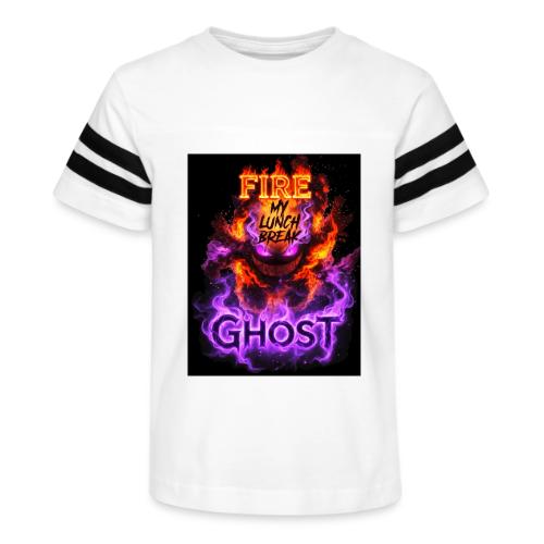 FIRE GHOST 26 - Kid's Football Tee