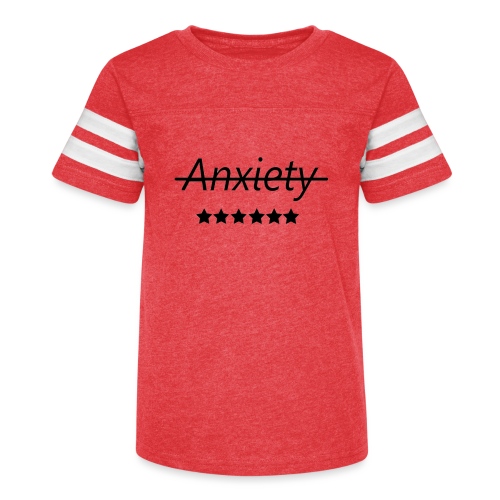 End Anxiety - Kid's Football Tee