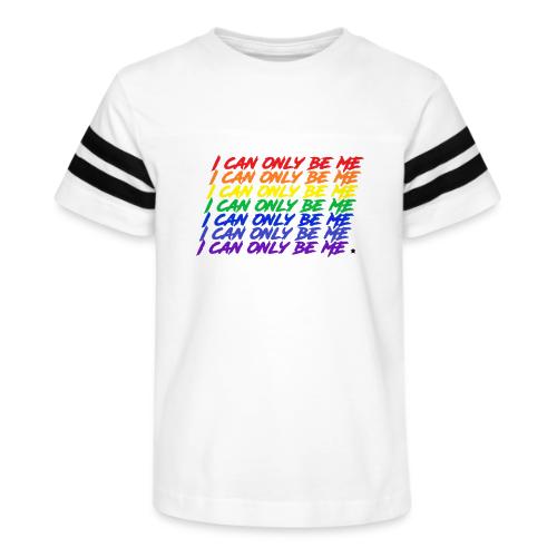 I Can Only Be Me (Pride) - Kid's Football Tee