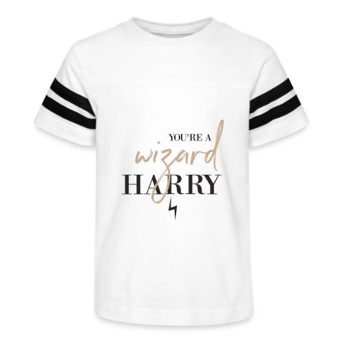 Yer A Wizard Harry - Kid's Football Tee