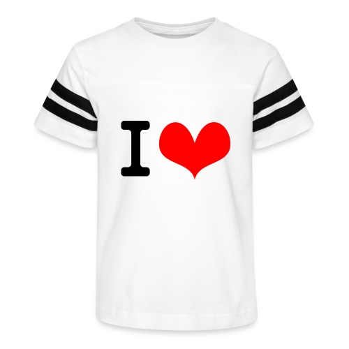 I Love what - Kid's Vintage Sports T-Shirt