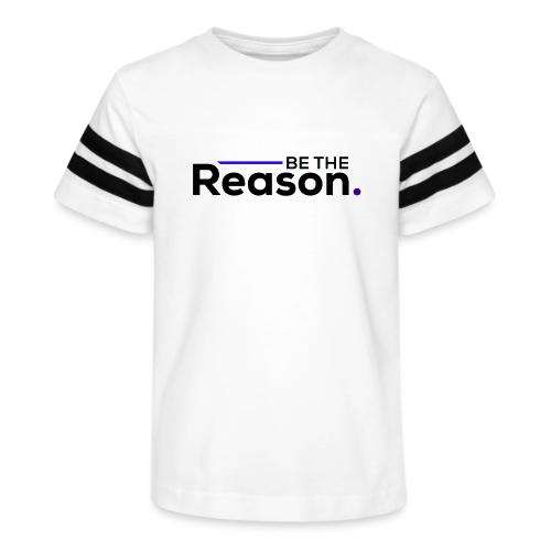 Be The Reason (black font) - Kid's Football Tee