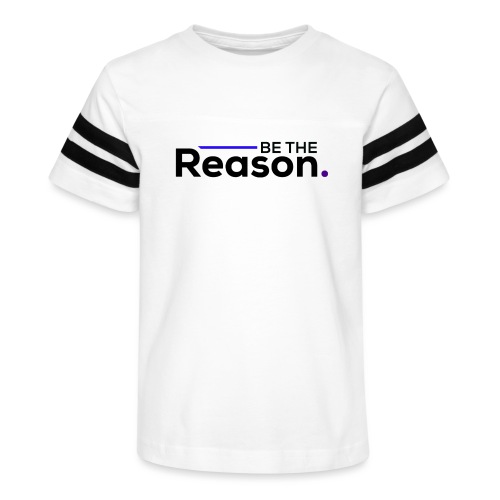 Be The Reason (black font) - Kid's Vintage Sports T-Shirt