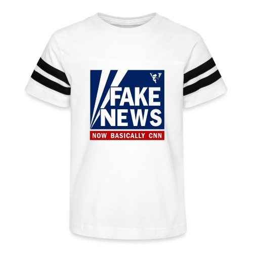 Fox News, Now Basically CNN - Kid's Vintage Sports T-Shirt