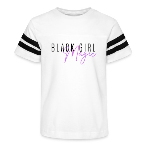 Black Girl Magic - Kid's Vintage Sports T-Shirt
