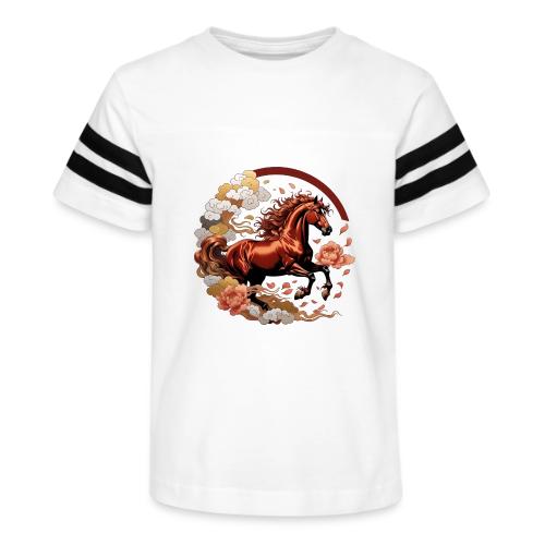 Year of the Horse T Shirt, Lunar New Year Gift - Kid's Football Tee