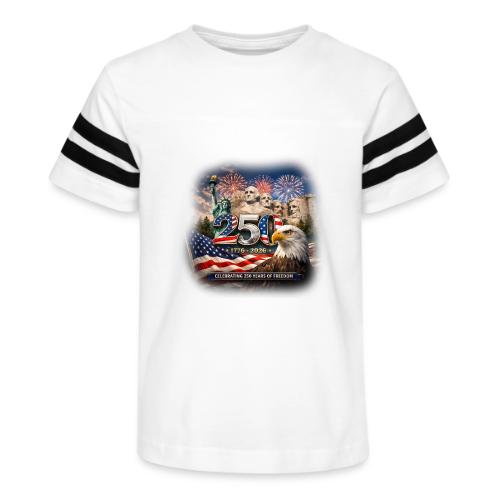 1776-2026 | Celebrating 250 Years of Freedom - Kid's Football Tee