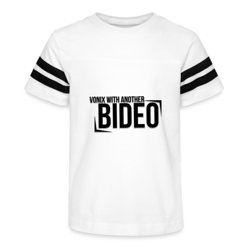 With Another Bideo - Kid's Football Tee