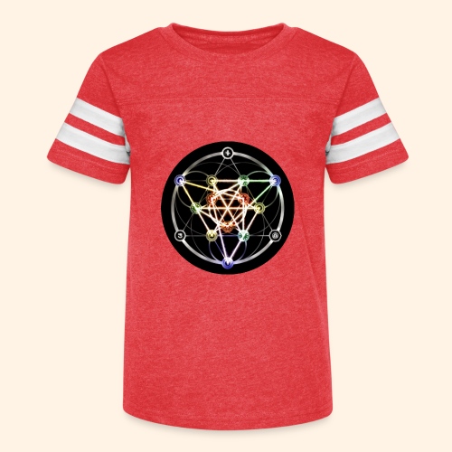 Classic Alchemical Cycle - Kid's Vintage Sports T-Shirt