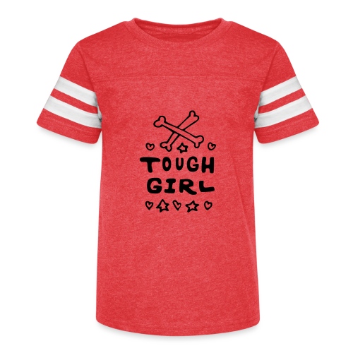 Tough Girl - Kid's Vintage Sports T-Shirt