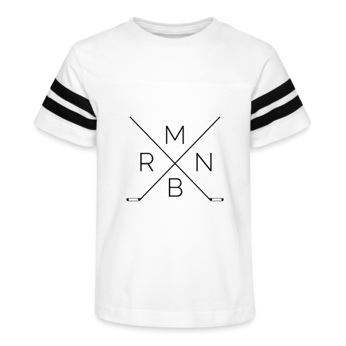 RMNB Crossed Sticks - Kid's Vintage Sports T-Shirt