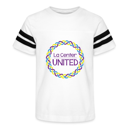 La Center United Logo - Kid's Vintage Sports T-Shirt