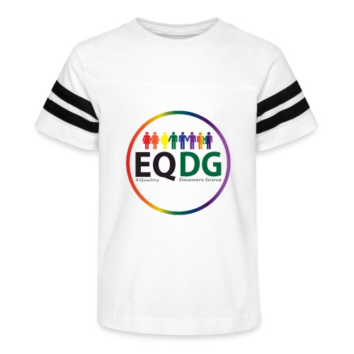 EQDG circle logo - Kid's Vintage Sports T-Shirt