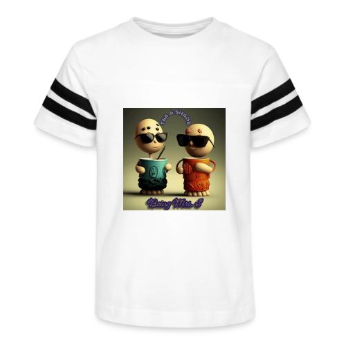 Smoon City_Tea and Shade - Kid's Football Tee