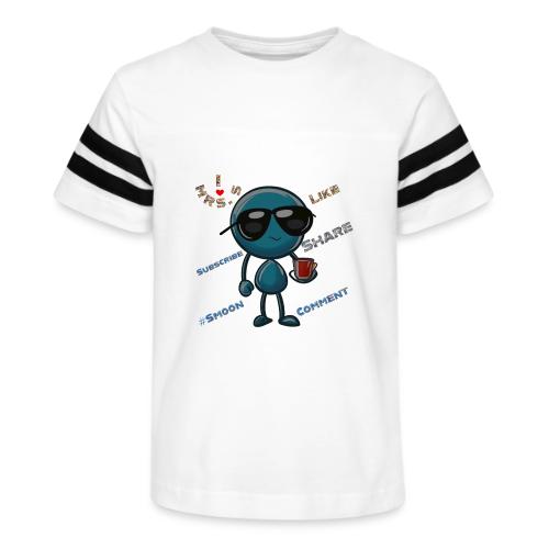 Smoon City 2_I heart Mrs S - Kid's Football Tee