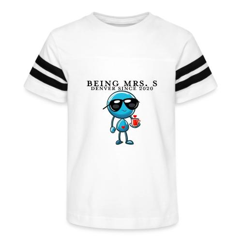 Being Mrs. S_Middle_Denver Since 2020 - Kid's Football Tee