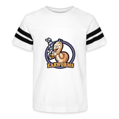 Everly Heights Earworms - Kid's Football Tee