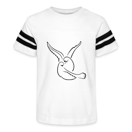 EMBRACED_TURTLEDOVES - Kid's Football Tee