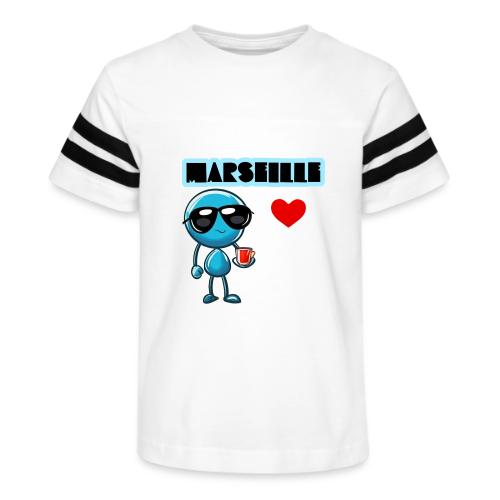 Smoon City_Marseille - Kid's Football Tee