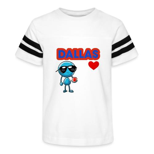 Smoon City_Dallas - Kid's Football Tee