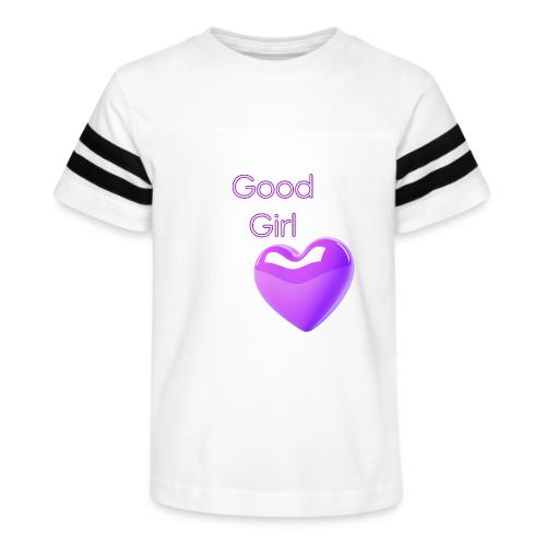 Smoon City_Good Girl - Kid's Football Tee