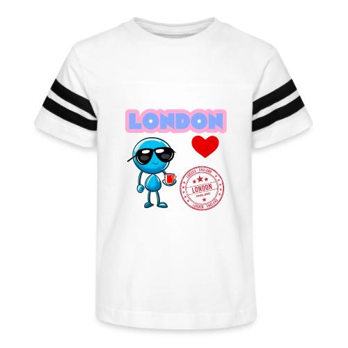 Smoon City_London - Kid's Football Tee