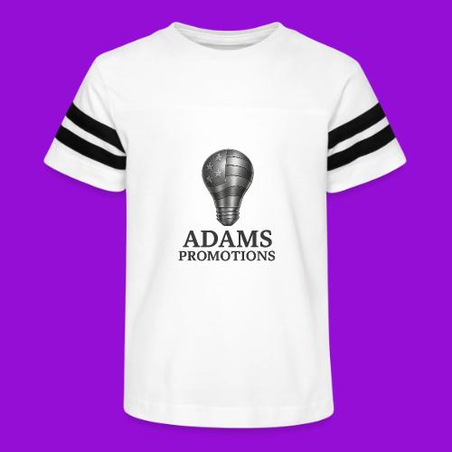 Adams Promotions Brushed Steel light Logo - Kid's Football Tee