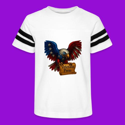 Veterans Press Bald Eagle - Kid's Football Tee