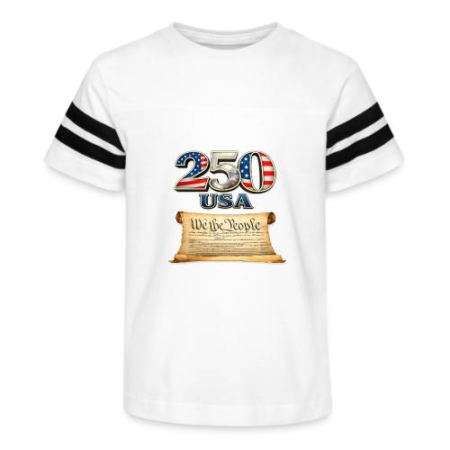 250th anniversary celebration of America - Kid's Football Tee