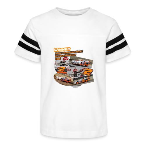 Rob Trent Eldora Speedway FFN#1 Design 1 - Kid's Football Tee