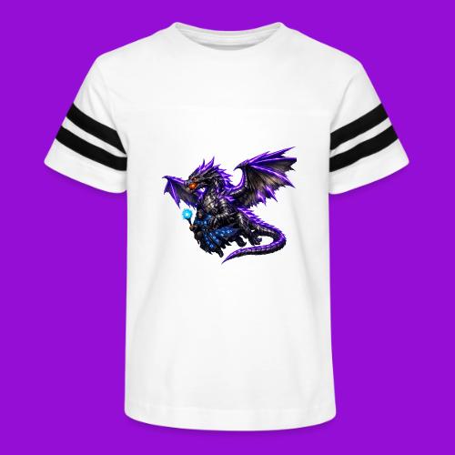 Neon Dragon and Battle Mage - Kid's Football Tee