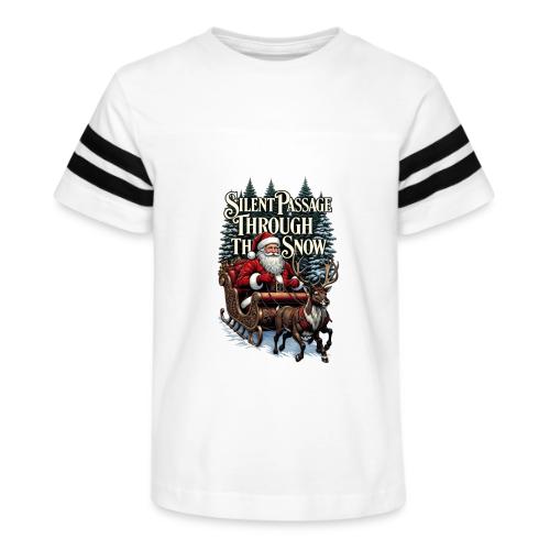 Nostalgic Santa T-Shirt - Kid's Football Tee