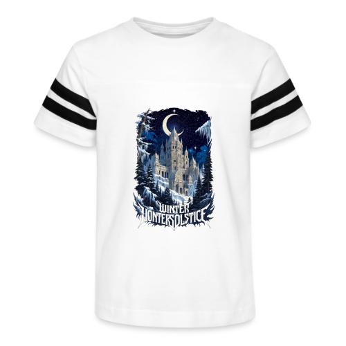 Celestial Winter Temple T-Shirt - Kid's Football Tee