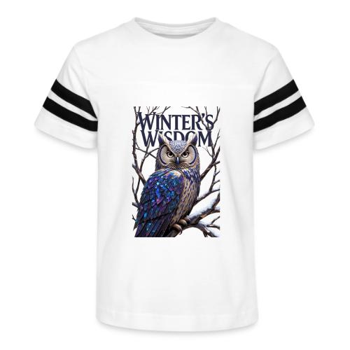 Crystalized Forest Owl T-Shirt - Kid's Football Tee