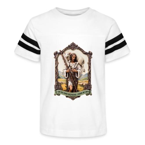 I Am The Good Shepherd T Shirt, Christian Gift - Kid's Football Tee
