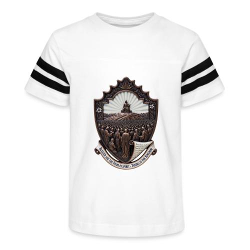 Sermon on the Mount T Shirt, Christian Faith Gift - Kid's Football Tee