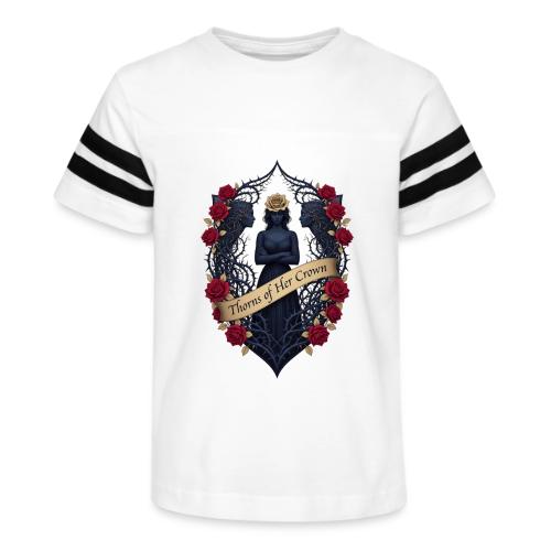 Women’s Day Thorn Crown T Shirt, Gift for Sister - Kid's Football Tee