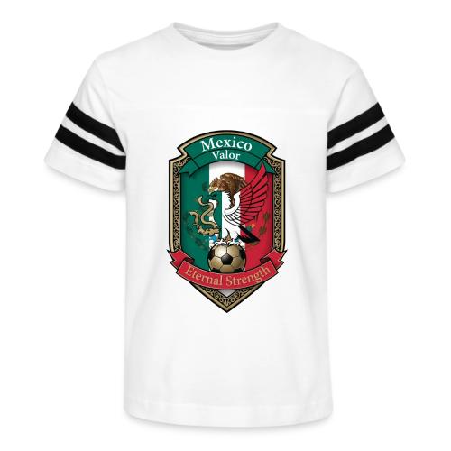 Mexico Eagle Valor T-Shirt, Pride Badge Gift - Kid's Football Tee
