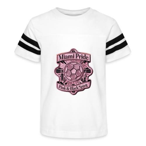 Miami City Pride T Shirt, Vibrant City Pride Gift - Kid's Football Tee