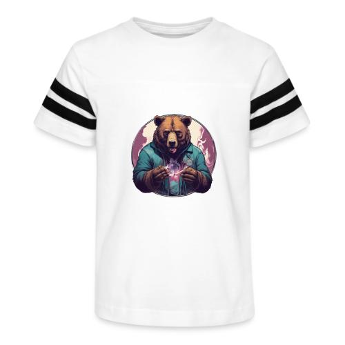 Magical Bear - Kid's Football Tee