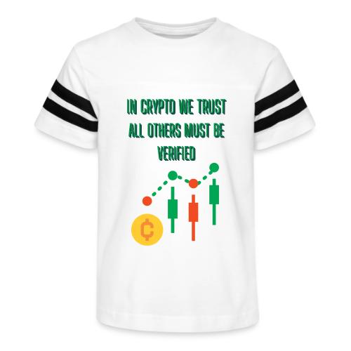 Sarcastic Bitcoin Investor T-shirt - Kid's Football Tee