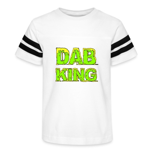Dab King - Kid's Football Tee